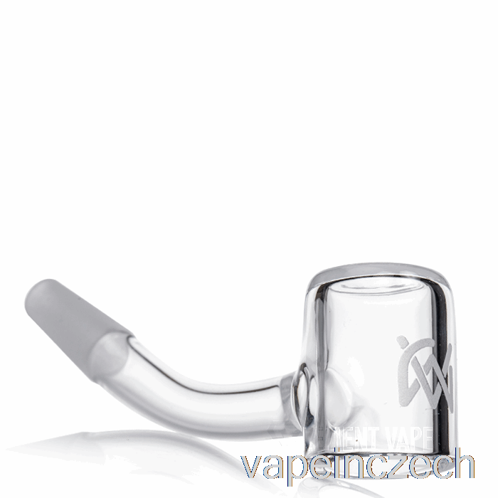 Mj Arsenal 10mm Prémiový Quartz 45o Kbelík Banger Stříbrný - Half Weld Vape Pen